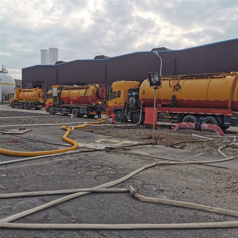 虎门港管委会污水池清理